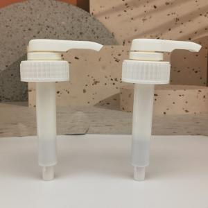 Quality Screw Down Cosmetic Lotion Pump Plastic Liquid Dispenser Pump Ribbed Dosage 10cc wholesale