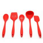 Eco - Friendly Silicone Kitchen Set , Silicone Cooking Utensil Set Durable
