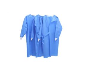 Quality Adult Blue PP Hospital Disposable Sterile Gowns wholesale
