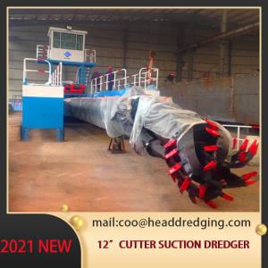Quality 12 Inch Sand Gold Suction Dredge Machine With Gear Box wholesale