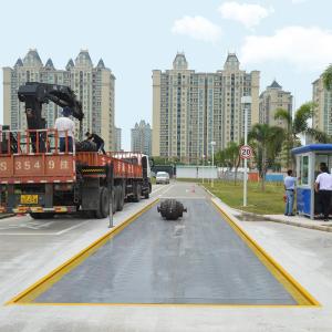 Quality 80 Ton Rated Load Static Commercial Truck Scales Weighing Systems 20KG Accuracy wholesale