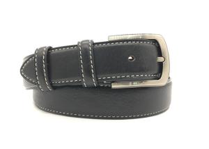 Quality Men Genuine Leather Dress Belt Classic Casual 1 3/8&quot; Wide Belt With Single Prong Buckle wholesale