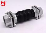 Twin Sphere Rubber Flexible Joint , Flexible Bellow Expansion Joint Female