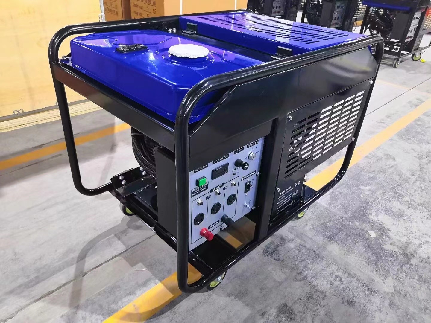 688CC Displacement High Wattage Generator 10KW V TWIN High Output