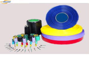 Quality Custom Color PVC Heat Shrink Tubing , PVC Shrink Wrap Tubing φ4 - φ35MM wholesale