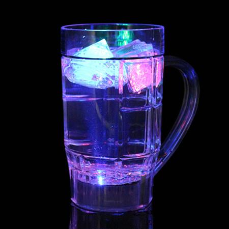 Multi-Color LED Beer Cup For Le Grand Large Hotel, KTV, Leisure Bar, Coffee Shop