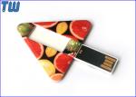 Small Regular Triangle 32GB USB Stick Full Color Digital Printing
