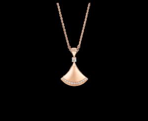 Quality DIVAS’ DREAM necklace in 18 kt pink gold with pavé diamonds. Ref. 350063 CL856961 wholesale