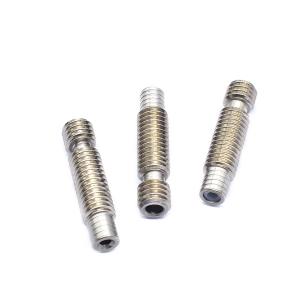 Quality 1.75mm 3mm E3D PTFE M6*26mm 3D Printer Heatbreak Stainless Steel wholesale