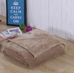 Soft Queen Size Flannel Blanket For Adults Anti - Allergic Solid Plain Color
