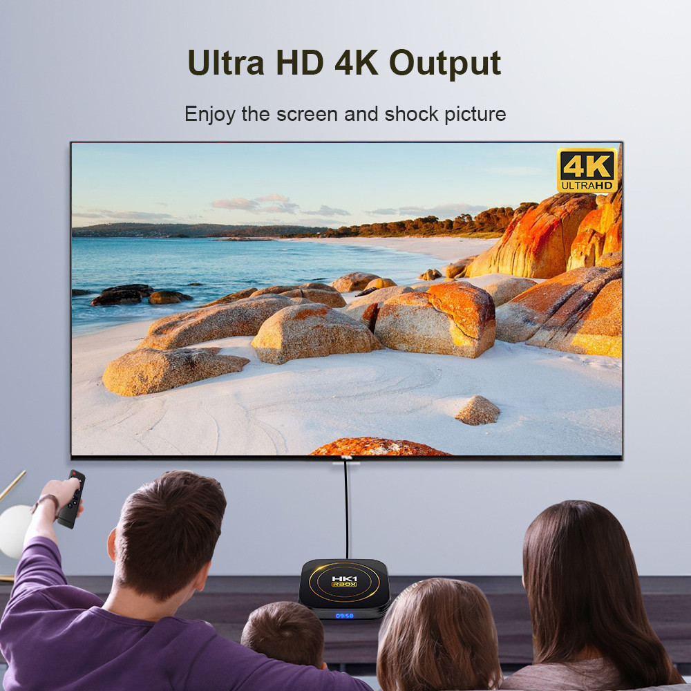 HD Android 12 IPTV International Box OEM WiFi BT 6K Smart Android