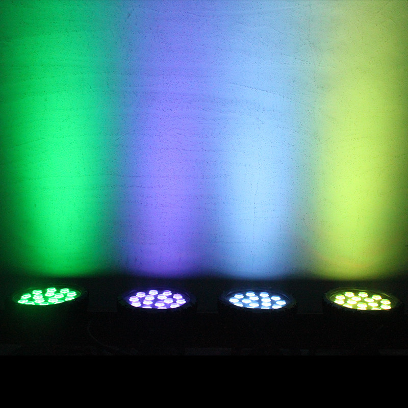 90W RGBW 4in1 Par Slim Led Flat Par Can Light For Outdoor Dj Stage Event Light