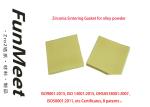 High Temp Zirconia Substrate In Electronics 5.4g/cm3 Density For Alloy Powder