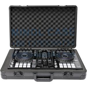 Quality Aluminum DJ Case Flight Case For DJ Controller Matte Black wholesale