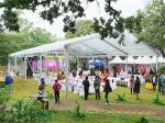 Aluminum Luxury FireProof PVC Roof Wedding Marquee Tent