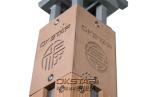 wooden street lamp amusement park fitness equipment