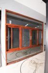 Residential Aluminum Windows And Doors With Double Tempered Glass 4mm