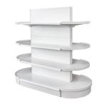 Circular Supermarket Gondola Shelving Light Duty Rack Heavy Duty