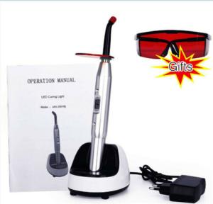 Quality 3500mah Dental Curing Light , Wireless Dental Light 430-485nm Wavelength wholesale