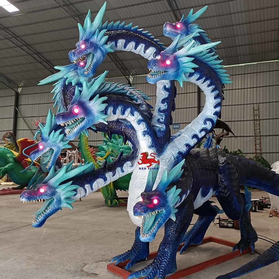 vivid sound Realistic Animatronic Animals Chinese Mythology Monsters Jiuying