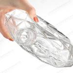 Vodka Bottle Carrier for Christmas Decor Matte White Sparkling Wine Bottle