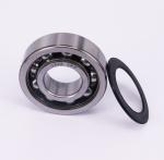 Steel GCR15 1635 2RS Ball Bearing Single Row Deep Groove 0.100KG Weight