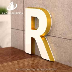 Quality 3d letter beanies acrylic wall sticker letters aluminium signage profiles wholesale