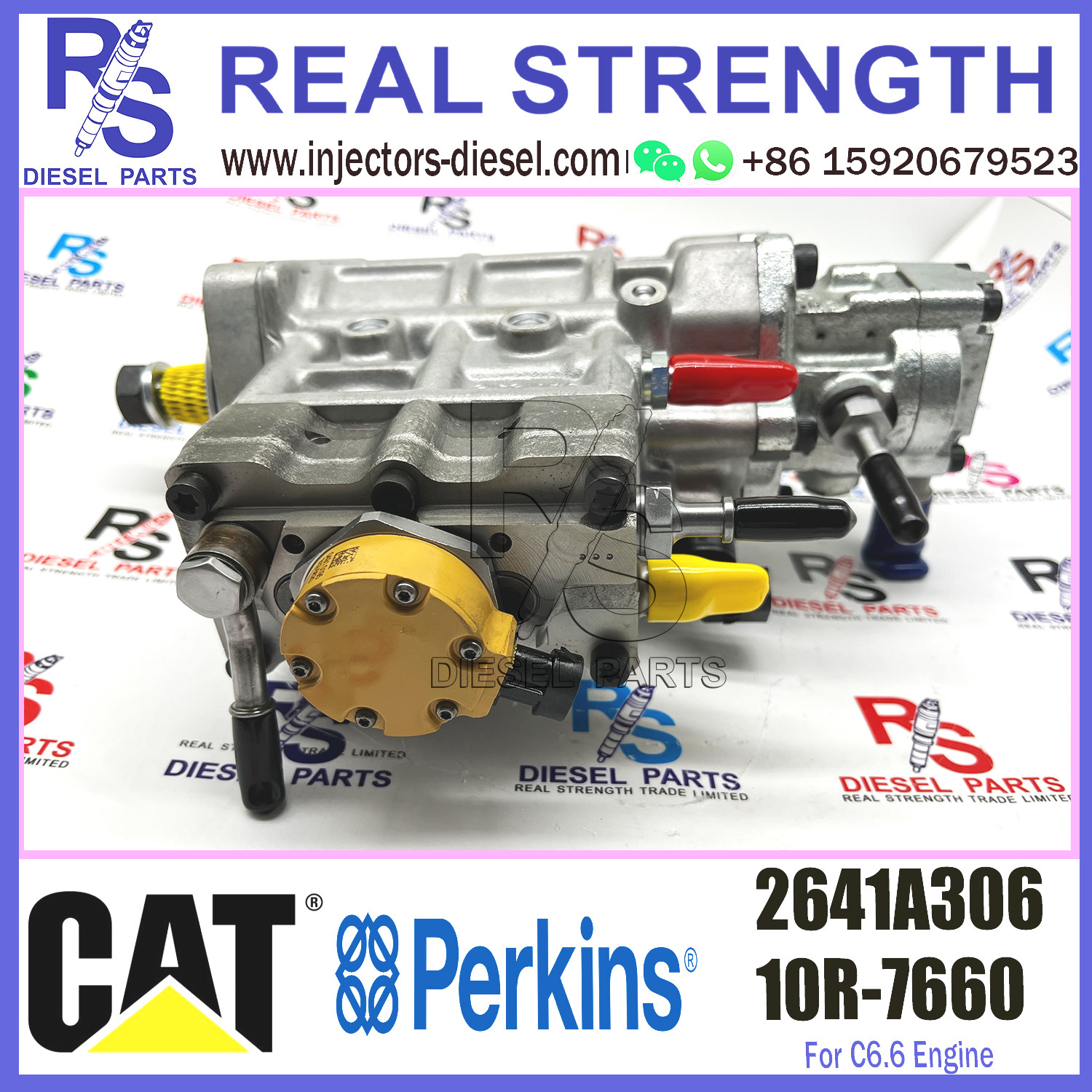 C6.6 Diesel Engine Fuel Injection Pump 276-8398 279--7861 291-5919 10R-7660 2641A306 292-3751