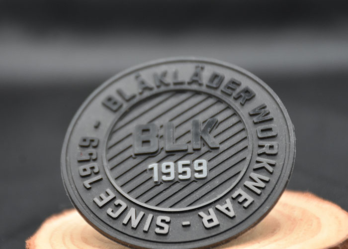 Garments Caps Shoes Silicone Logo Patch Screen Printed Eco Friendly