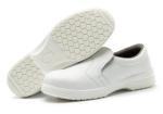 Medical Nursing Clinical Shoes White Leather Non Slip Shoes In Orthopedic