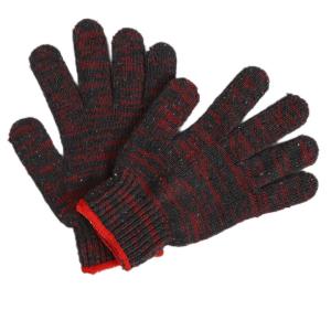 Quality Length 19-24cm or Customized Gardening Durable Safety Work White Knitted Cotton Gloves wholesale