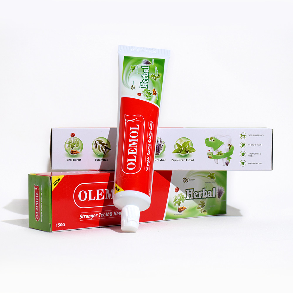 Olemol 150g Herbal Toothpaste - New Arrival! Strengthen Teeth and Promote Healthy Gums