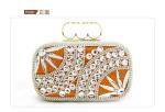 Europe and diamond evening bag evening bag princess bride