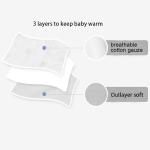 3 Layers Baby Sleep bag Gift packed Customized Baby Sleeping Bag 100% Cotton