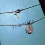 diamonds key necklace 18kt gold with yellow gold or white gold or pink gold