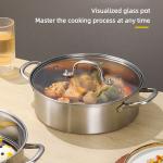 High Capacity Metal Stainless Steel Pot Steamer Food Steamer Pot Kitchen Cooking