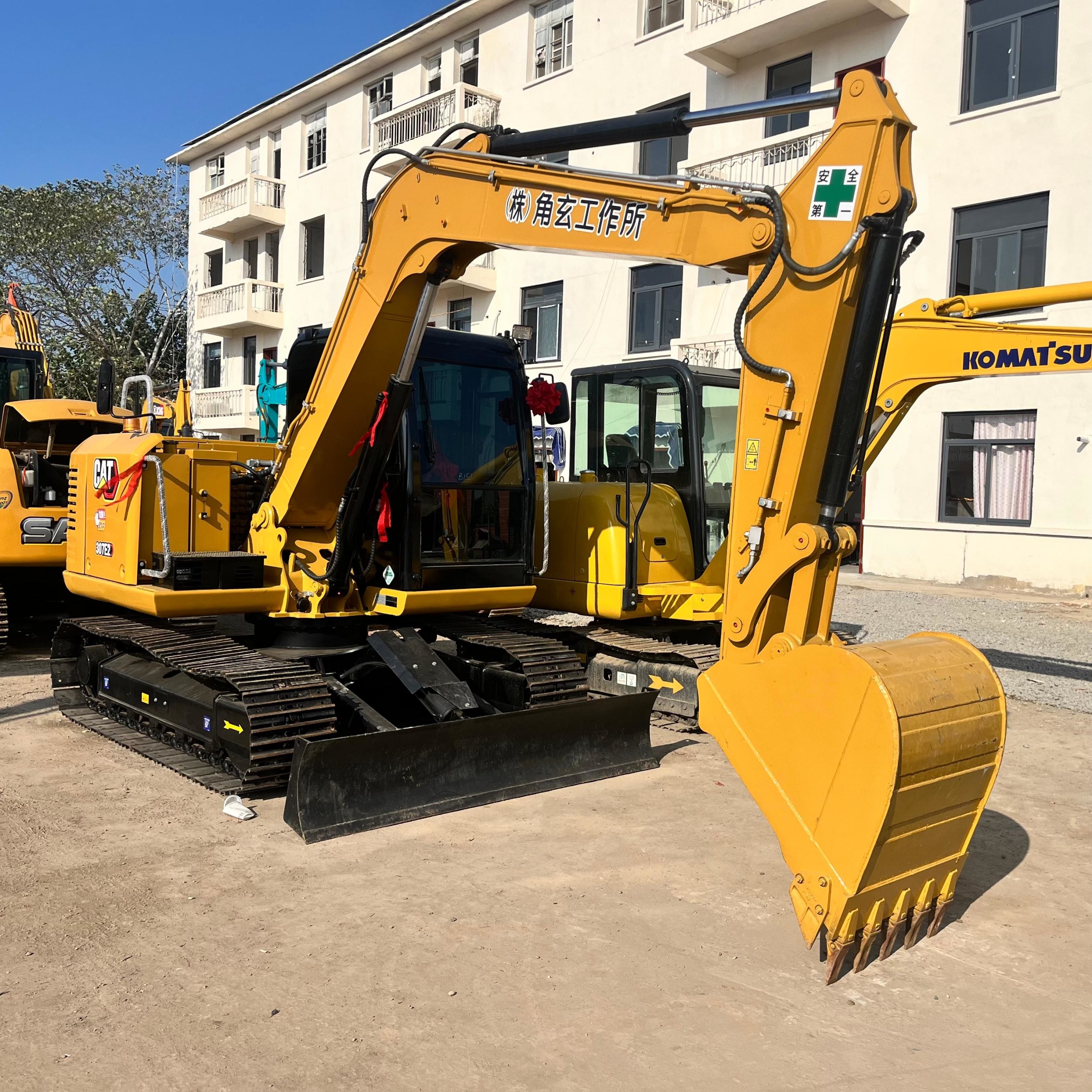 43kw Power New Arrive Used Cat 307E2 Crawler Excavator 7 Ton Construction Digger