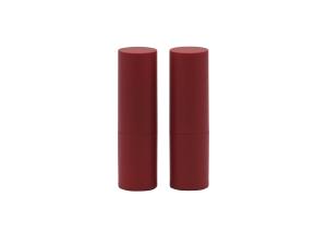 Quality Plastic Plum Color Cylinderical Lip Balm Container Tube wholesale