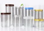 500ml Screw Top Plastic Jars , Candy Plastic Jar With Aluminium Lid