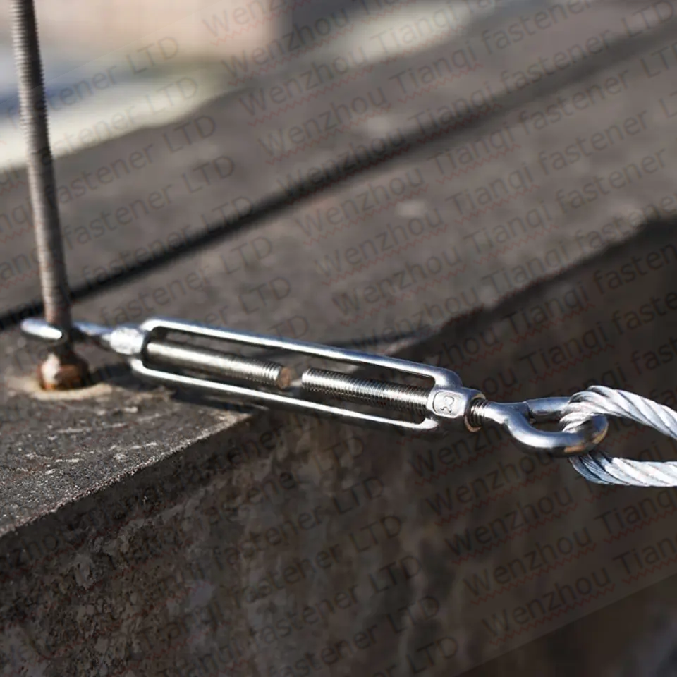 Water Treatment Stainless Steel Closed Body Turnbuckle M16 M2 M24 for Shandong Buy Jis F7020 M4 Marine Eye Eye Hand Wheel