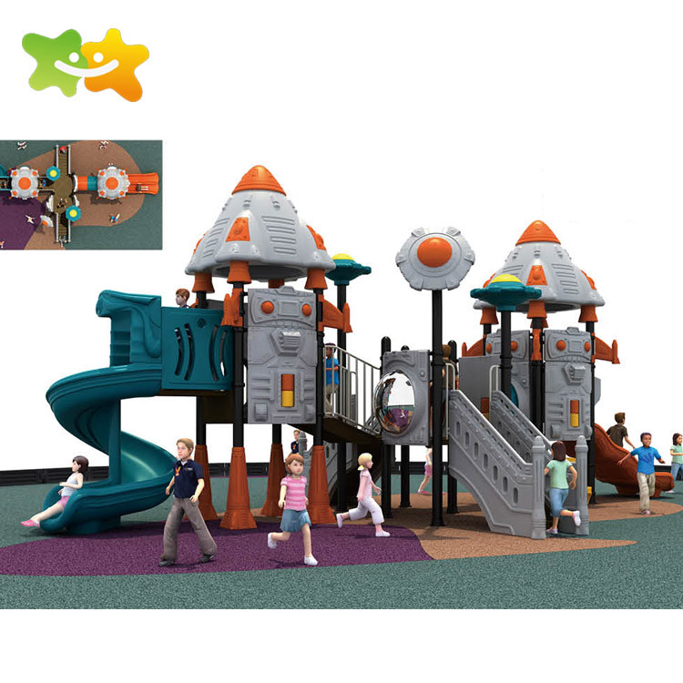 1340*880*510CM Backyard Kids LLDPE Outdoor Playground Slide