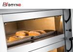 4 Deck 8 Trays Bakery Deck Oven 22.2kw Electric Bread Oven