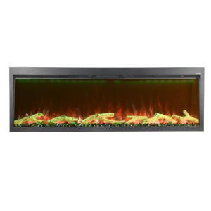 Quality 850mm Built-In Electric Fireplace Small TV Stand Decorative Heater 750-1500W wholesale