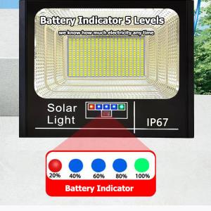 Quality High Power Outdoor LED Solar Flood Light 200W 300W IP67 For Street Lighting wholesale