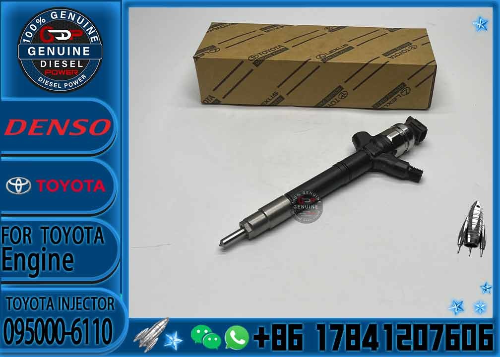 Hot Selling Nozzles 095000 6111 095000 6110 Common Rail Diesel Fuel Injector 095000-6110 0950006111 0950006110 095000-61