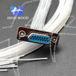J30J SERIES MICRO-D Rectangular Connectors, J30J-15TJL-1000 Length1000mm