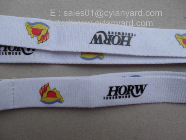 polyester lanyard with trigger clip