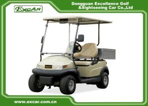 Quality Ce 2 Seater Electric Golf Car Italy Graziano Axle 48v Trojan Battery wholesale
