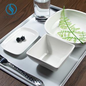 Quality White Airline Dinnerware New Spring Customize Logo Dinner Set wholesale