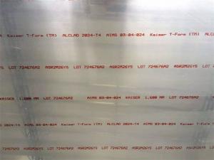 Quality 2024 Aerospace Grade Aluminium Sheet Customized Thickness Square Shape wholesale